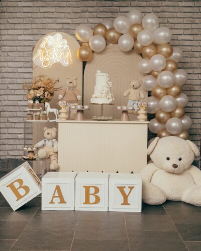 Backdrop + Balloon Styling