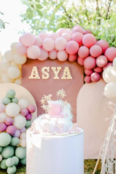 Backdrop + Balloon Styling
