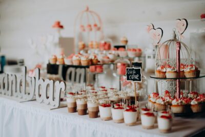 dessert display4 Dessert Display Stand Set Rental