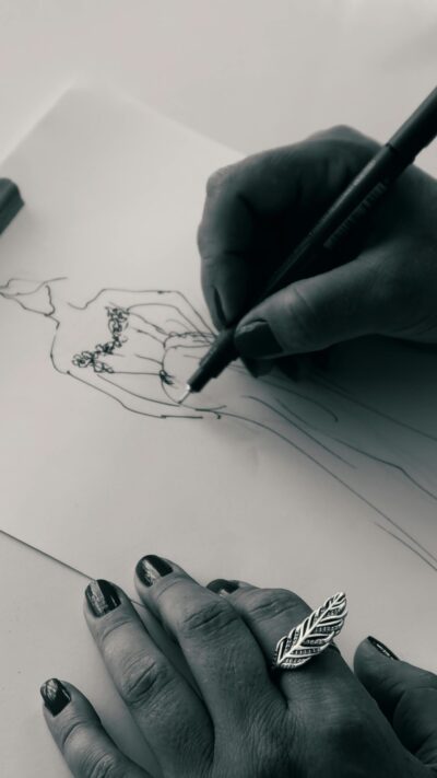 Live Wedding Line-Art Guest Illustrations