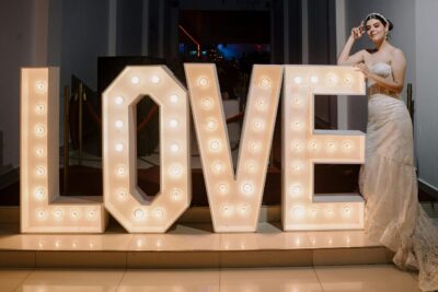 LED “LOVE” Marquee Letters Rental