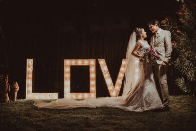 LED “LOVE” Marquee Letters Rental