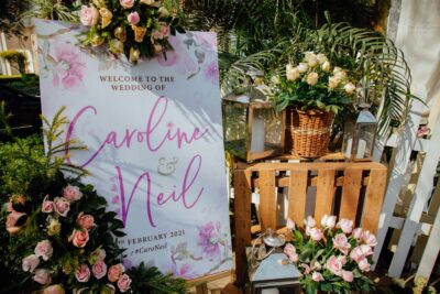 Custom Wedding Welcome Signs (Glass, Mirror, or Wood)