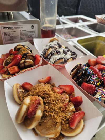 Interactive Mini Pancakes Bar